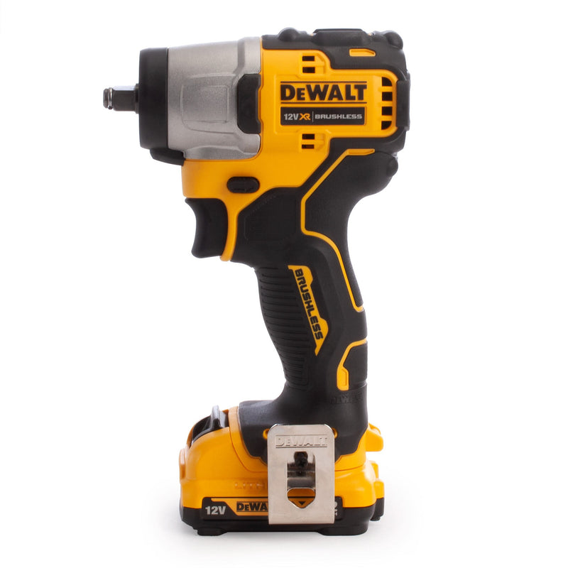 Dewalt Dewalt DCF902D2 12V XR Brushless Sub-Compact Impact Wrench 3/8in (2 x 2.0Ah Batteries) DCF902D2-GB