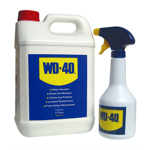 WD40 WD-40 Multi-Use Lubricant (44506) 5 Litres & Spray Applicator 44506