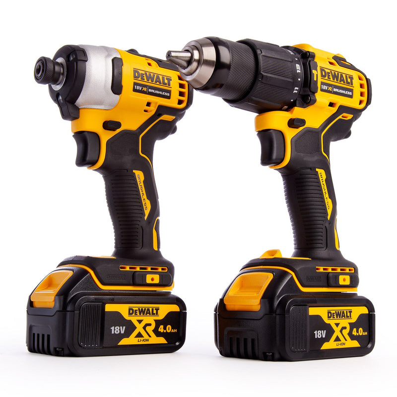 Dewalt Dewalt DCK2062M2T 18V XR Combi Drill & Impact Driver Twin Pack (2 x 4.0Ah Batteries) in TSTAK Box DCK2062M2T