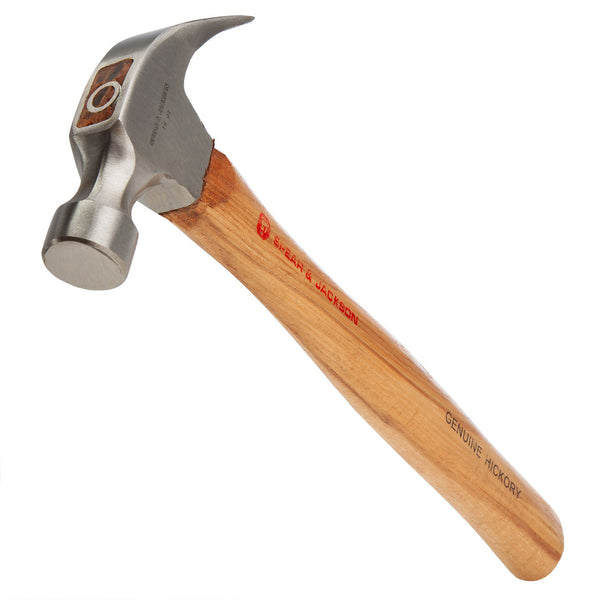 Spear & Jackson Spear & Jackson SJ-CAH16 Hickory Claw Hammer 16oz SJ-CAH16