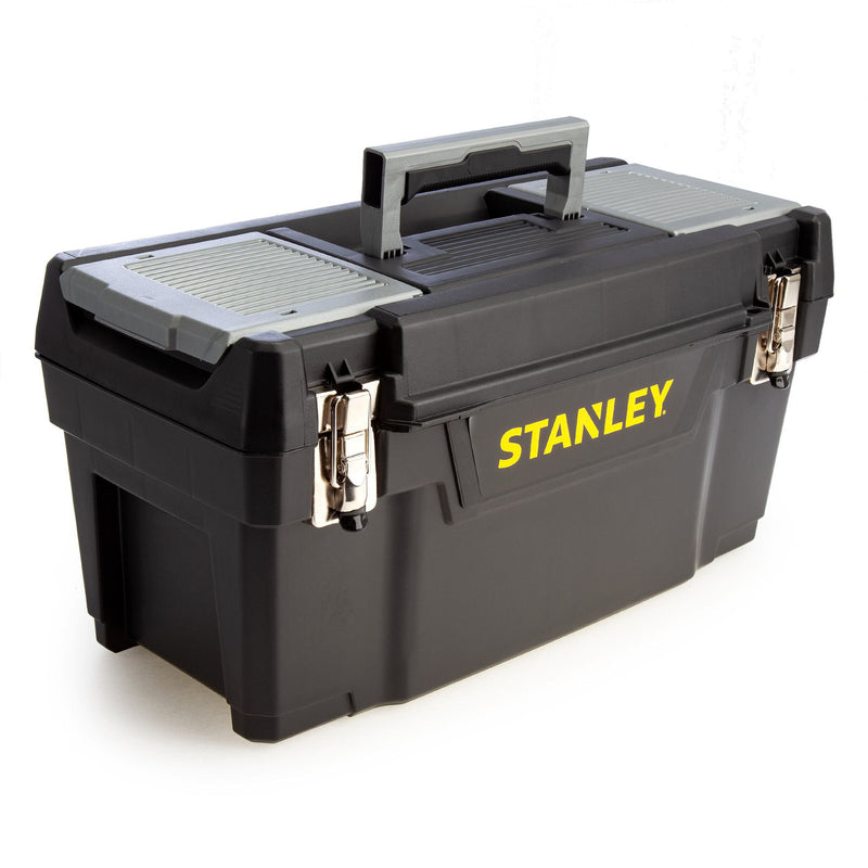 Stanley Stanley 1-94-858 Metal Latch Tool Box with Tote Tray 20" 1-94-858