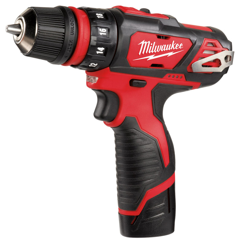 Milwaukee Milwaukee M12BDDXKIT-202C 4-in-1 Cordless Drill Driver (2 x 2.0Ah Batteries) with Attachments 4933447773