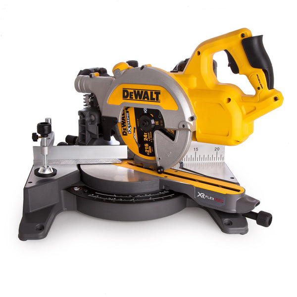 Dewalt Dewalt DCS777T2 54V XR FlexVolt 216mm Brushless Sliding Compound Mitre Saw (2 x 6.0Ah Batteries) DCS777T2