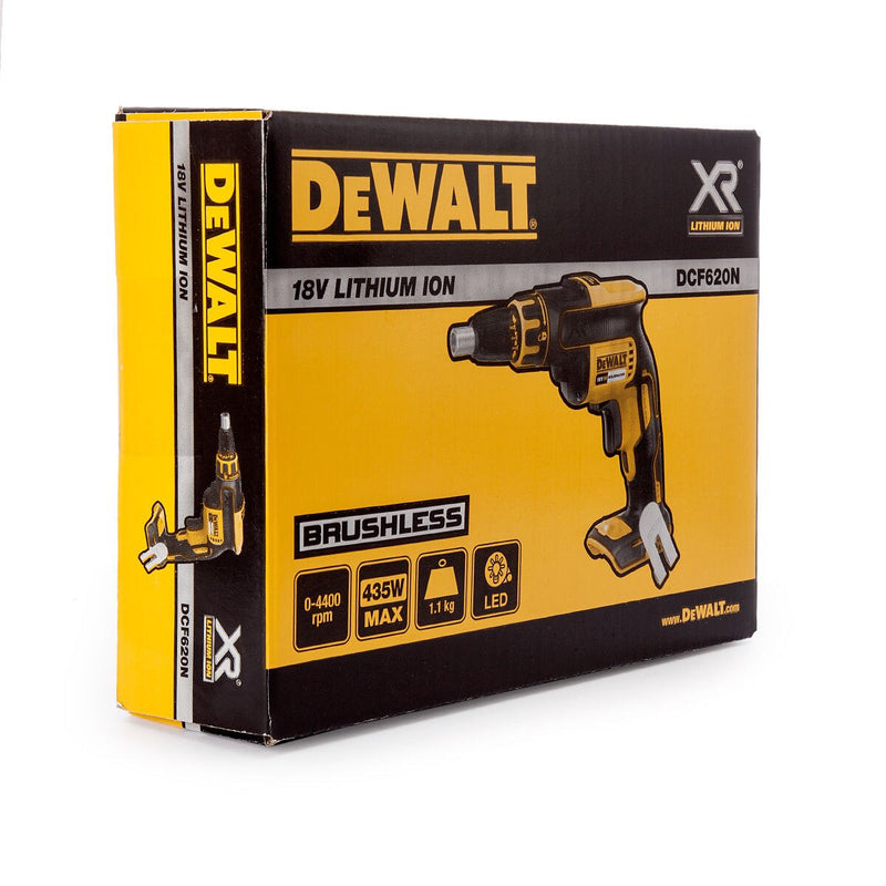 Dewalt Dewalt DCF620N 18V Brushless Screwdriver Single Screw Drywall (Body Only) DCF620N-XJ