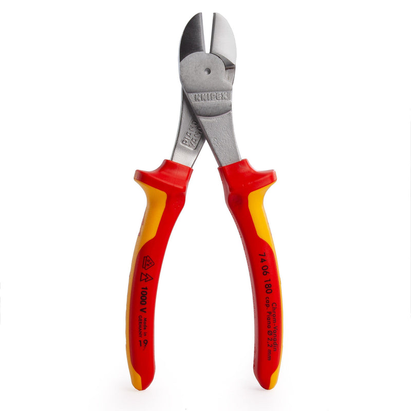 Knipex Knipex 7406180SB High Leverage Diagonal Cutters VDE 1000V 7406180SB