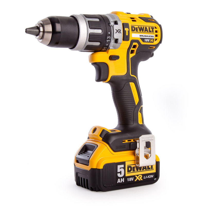 Dewalt Dewalt DCK266P2T 18V XR Combi Drill & Impact Driver Twin Pack (2 x 5.0Ah Batteries) in TSTAK Box DCK266P2T-GB