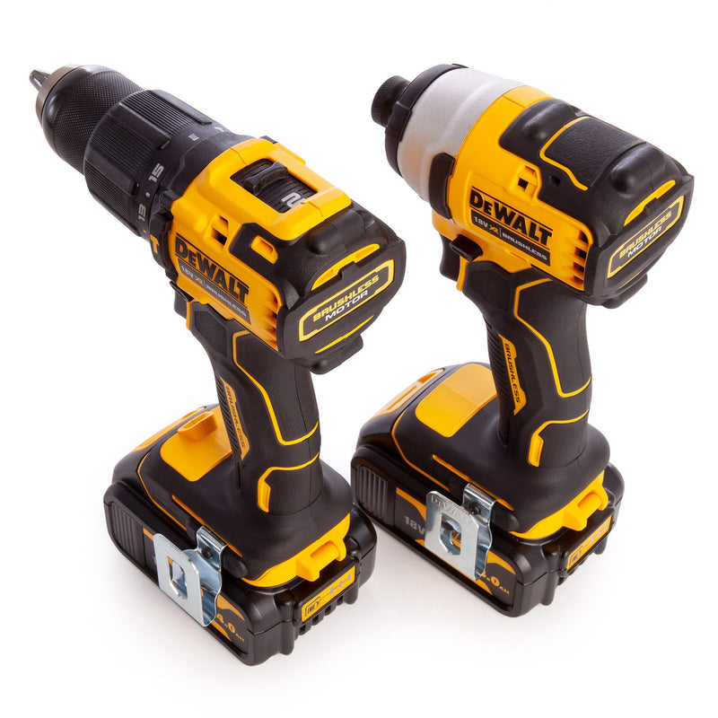 Dewalt Dewalt DCK2062M2T 18V XR Combi Drill & Impact Driver Twin Pack (2 x 4.0Ah Batteries) in TSTAK Box DCK2062M2T