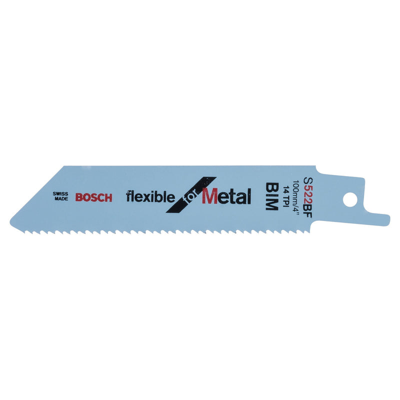 Bosch Bosch S522BF (2608656011) Reciprocating Saw Blades for Metal (Pack Of 5) 2608656011