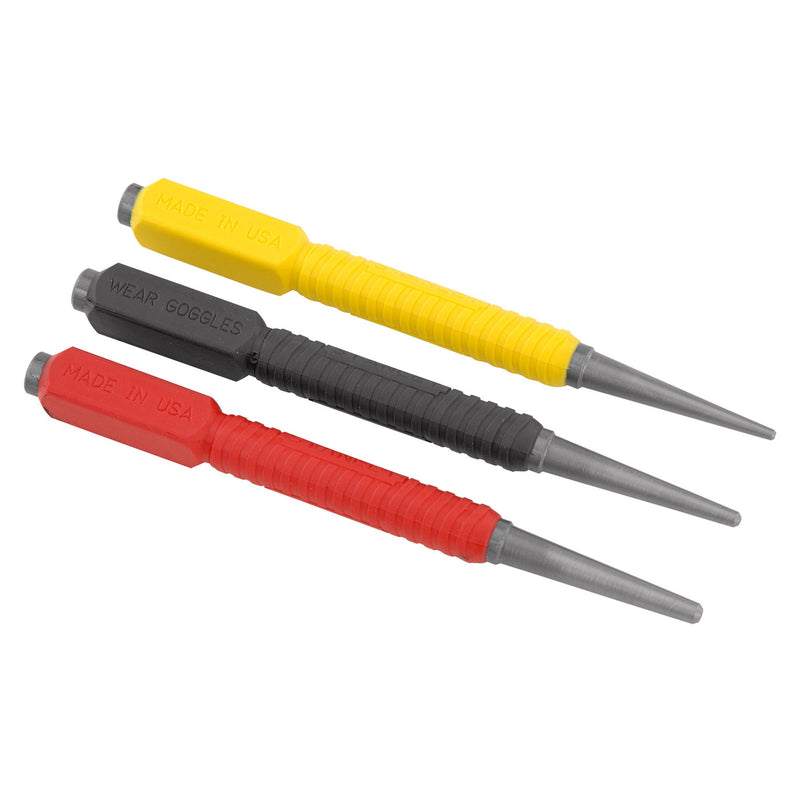 Stanley Stanley 0-58-930 Dynagrip Nail Punch Set (3 Piece) 0-58-930