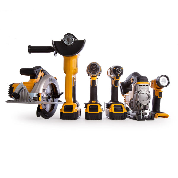 Dewalt Dewalt DCK694P3 18V Brushless 6 Piece Kit (3 x 5.0Ah batteries) with 2 x DS300 Kitboxes DCK694P3