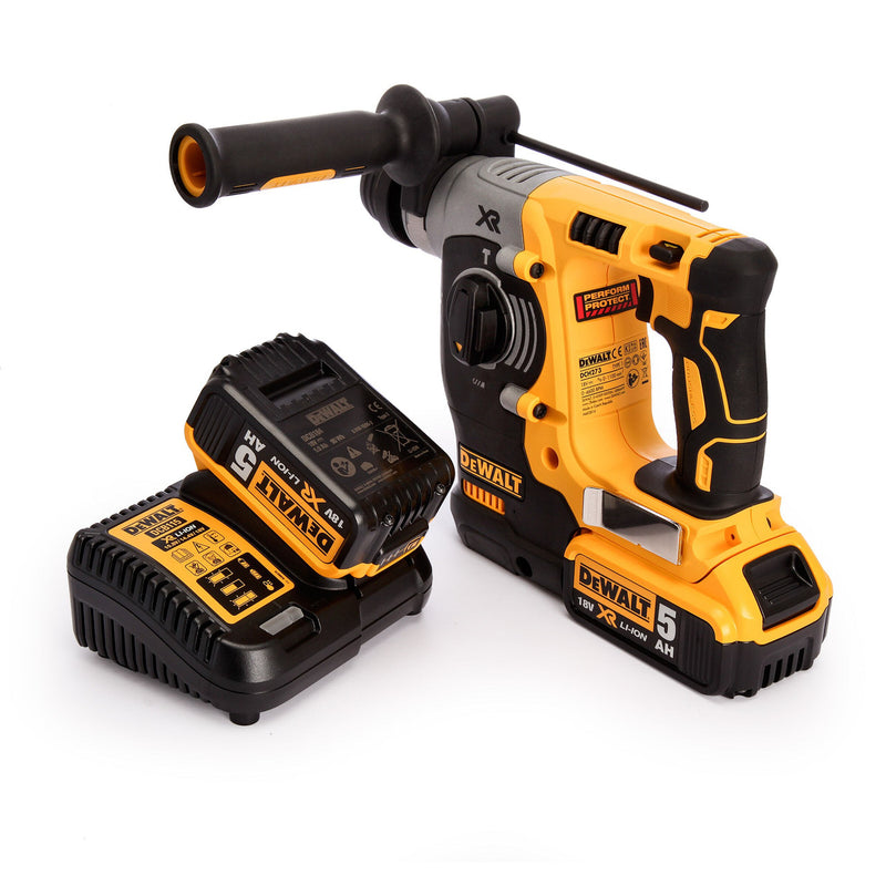 Dewalt Dewalt DCH273P2 18V XR Brushless SDS Plus Rotary Hammer Drill (2 x 5.0AH Batteries) DCH273P2-GB