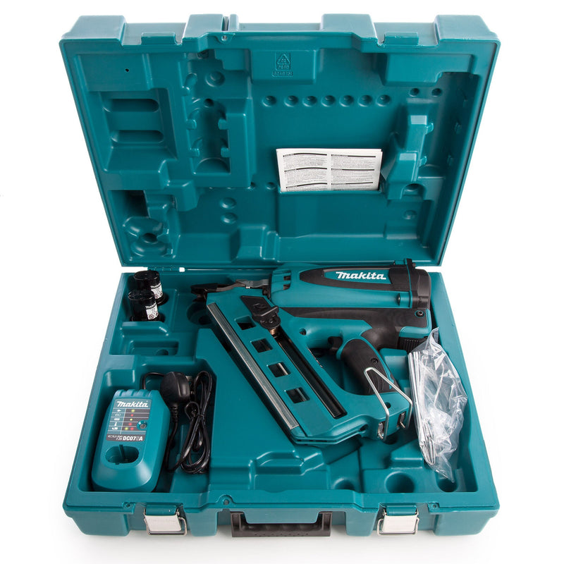 Makita Makita GN900SE 7.2V First Fix Gas Nailer (2 x 1.5Ah Batteries) GN900SE