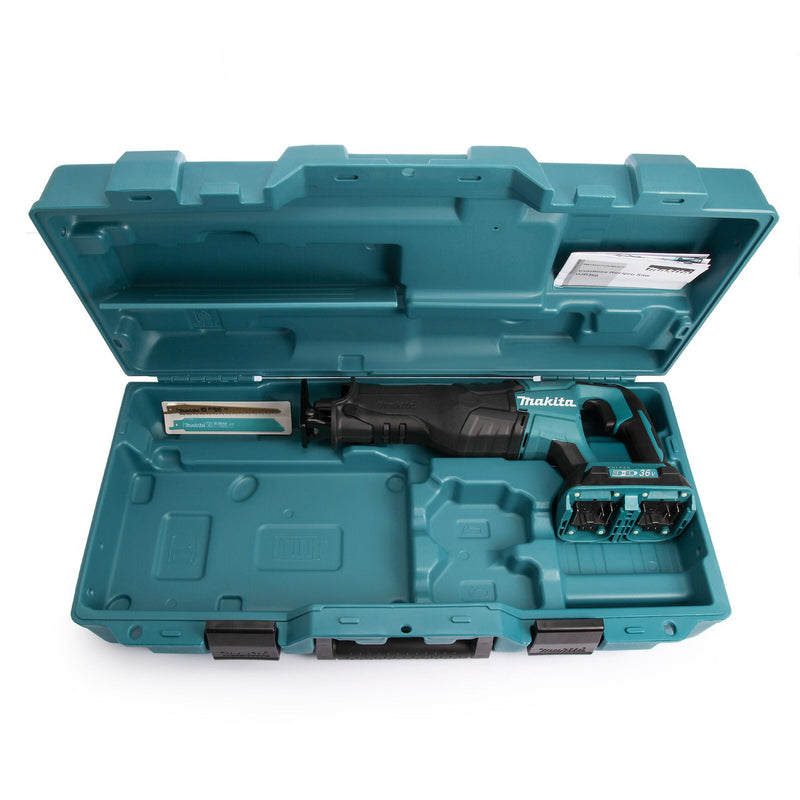 Makita Makita DJR360ZK 36V Brushless Reciprocating Saw (Body Only) - Accepts 2 x 18V Batteries DJR360ZK