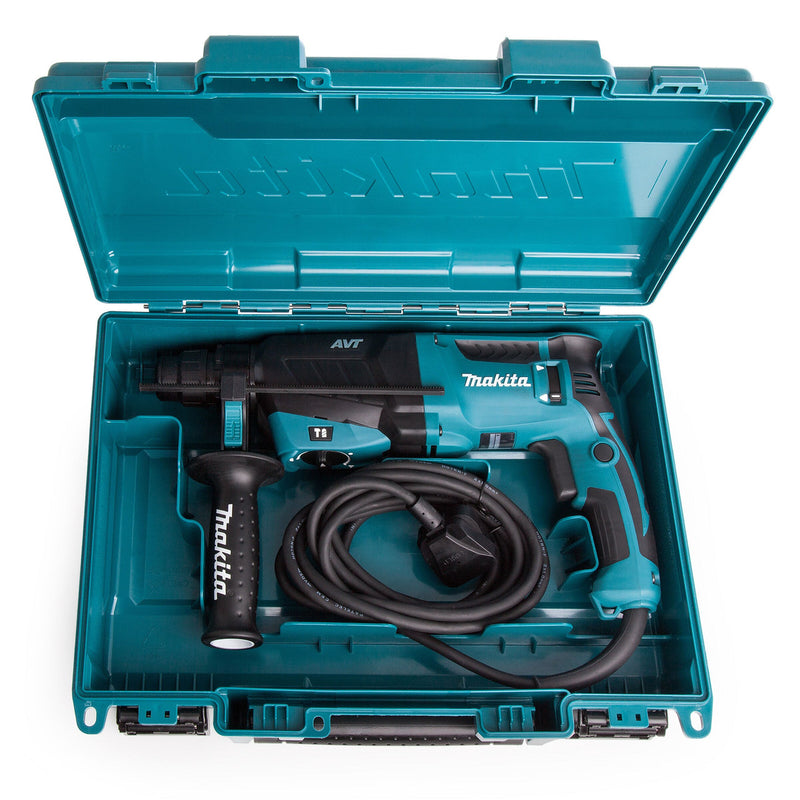 Makita Makita HR2631F 3 Mode SDS Plus Rotary Hammer Drill with AVT (240V) HR2631F/2