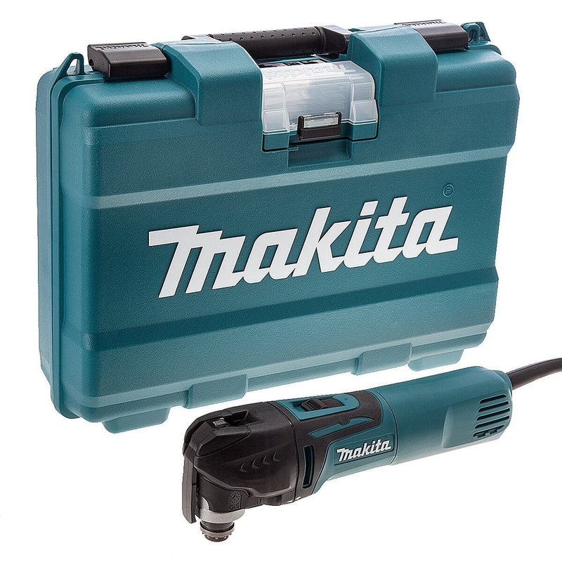 Makita Makita TM3010CK Multi Tool with Tool-Less Accessory Change (240V) TM3010CK/2