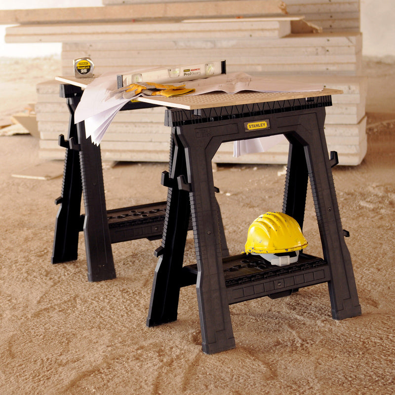 Stanley Stanley STST1-70713 Folding Sawhorse Twin Pack STST1-70713