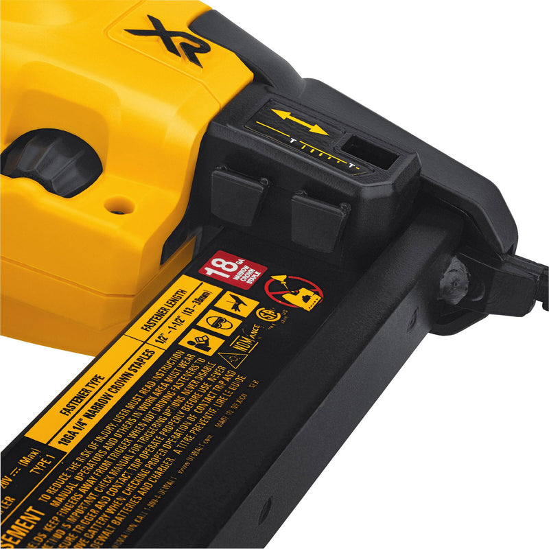 Dewalt Dewalt DCN681N 18V XR Brushless 18Ga Narrow Crown Stapler (Body Only) DCN681N