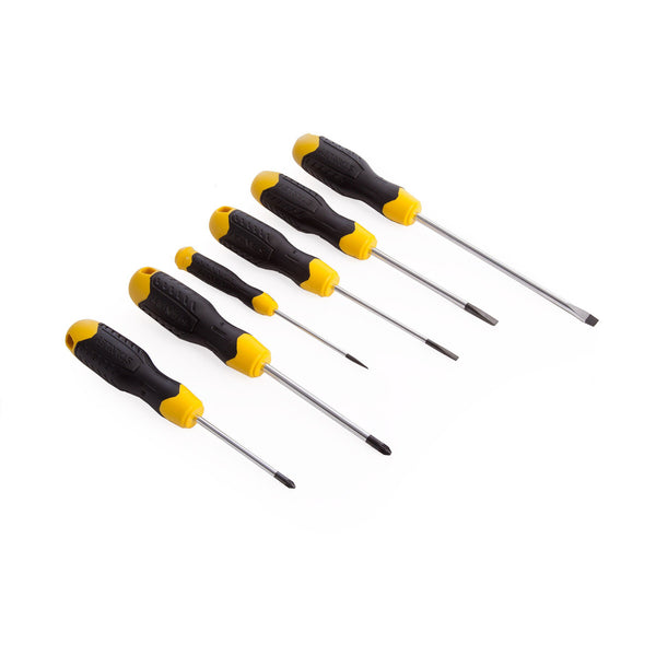 Stanley Stanley 5-98-001 Cushion Grip Screwdriver Set (6 Piece) 5-98-001