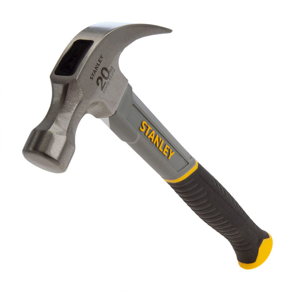 Stanley Stanley STHT0-51310 Claw Hammer with Fibreglass Shaft 20oz STHT0-51310