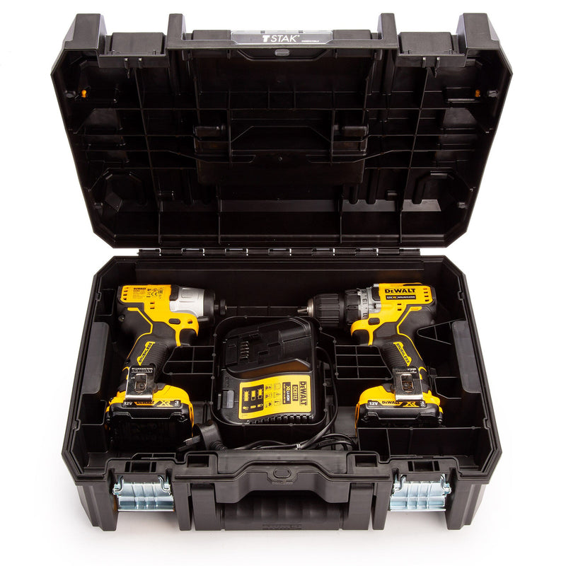 Dewalt Dewalt DCK2110L2T 12V XR Drill Driver & Impact Driver Twin Pack (2 x 3.0Ah Batteries) DCK2110L2T-GB