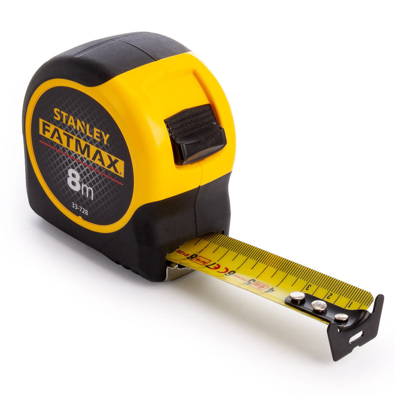 Stanley Stanley 0-33-728 FatMax Metric Tape Measure with Blade Armor 8m 0-33-728