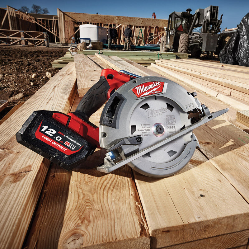 Milwaukee Milwaukee M18FCS66-121C 4933464587 M18 Fuel Circular Saw 190mm (1 x 12.0Ah Battery) 4933464587