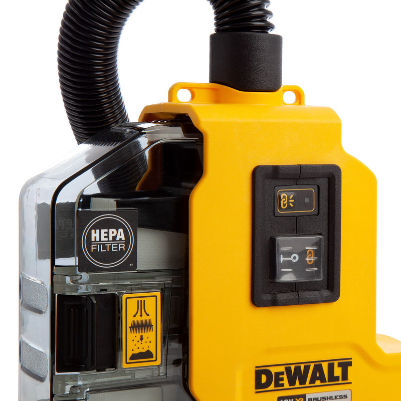 Dewalt Dewalt DWH161N 18V XR Dust Extractor (Body Only) DWH161N-XJ