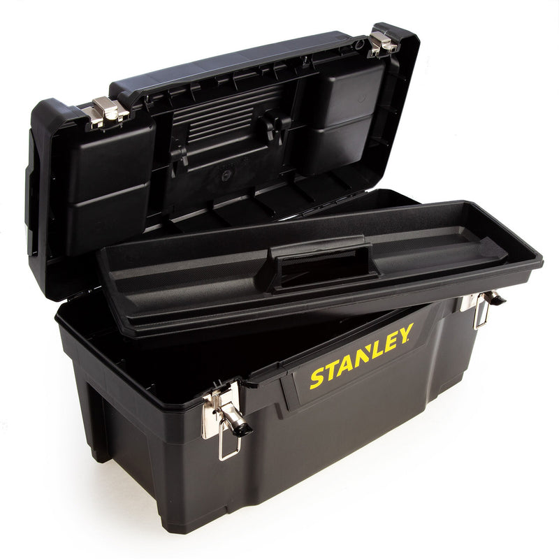 Stanley Stanley 1-94-858 Metal Latch Tool Box with Tote Tray 20" 1-94-858