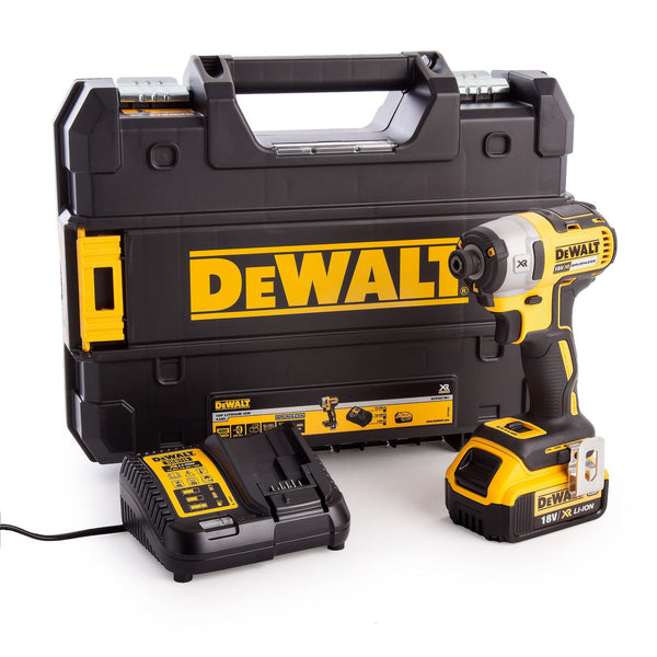 Dewalt Dewalt DCF887M1 18V XR 3 Speed Brushless Impact Driver (1 x 4.0Ah Battery) DCF887M1-GB