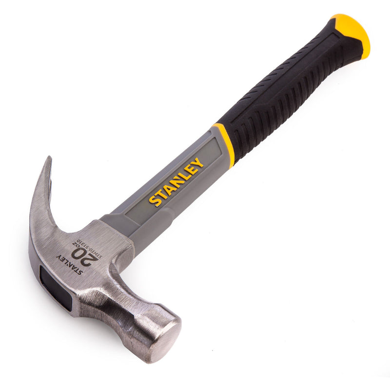 Stanley Stanley STHT0-51310 Claw Hammer with Fibreglass Shaft 20oz STHT0-51310