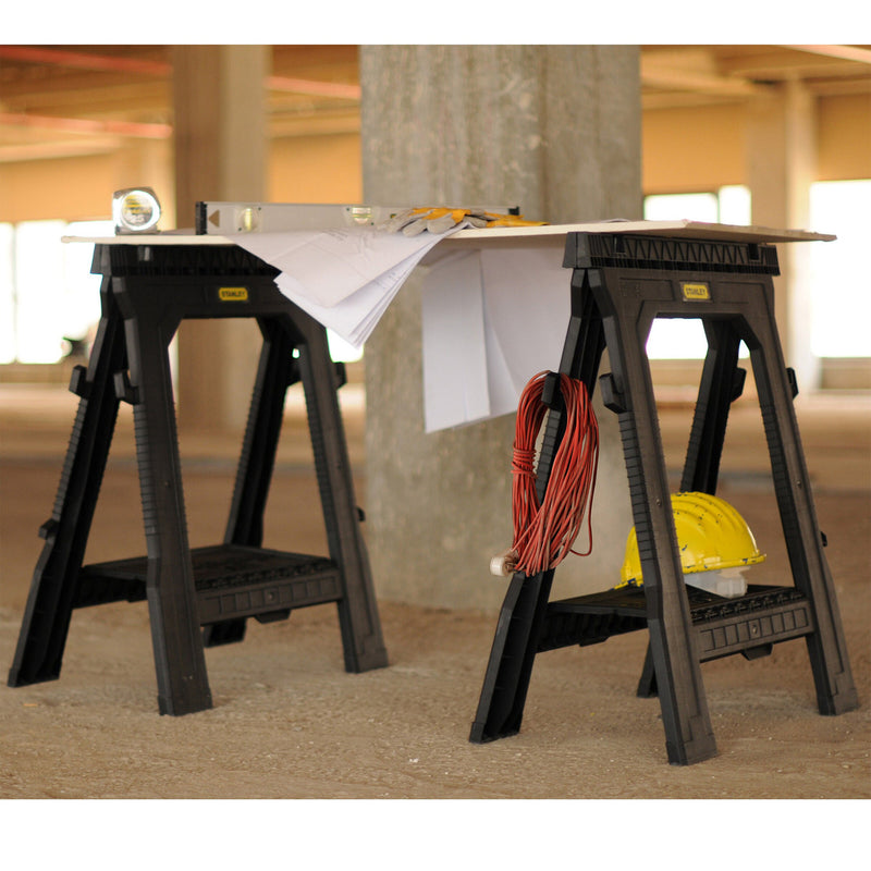 Stanley Stanley STST1-70713 Folding Sawhorse Twin Pack STST1-70713