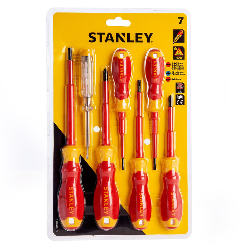 Stanley Stanley STHT60031-0 VDE Screwdriver Set 1000V (7 Piece) STHT60031-0