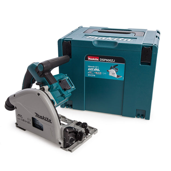 Makita Makita DSP600ZJ 36V LXT 165mm Brushless Plunge Saw (Body Only) in MakPac Case DSP600ZJ