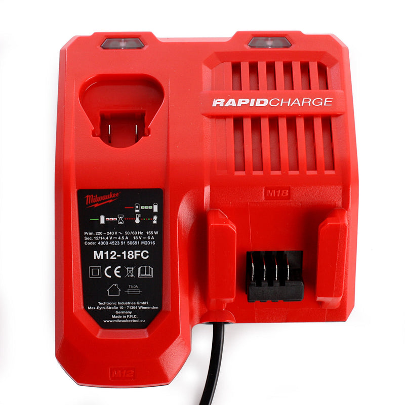 Milwaukee Milwaukee M12-18 FC Multi-Voltage Fast Charger 4932451080