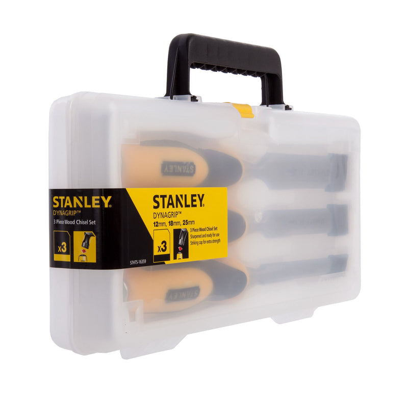 Stanley Stanley STHT5-16359 Dynagrip Wood Chisel Set 3 Piece STHT5-16359