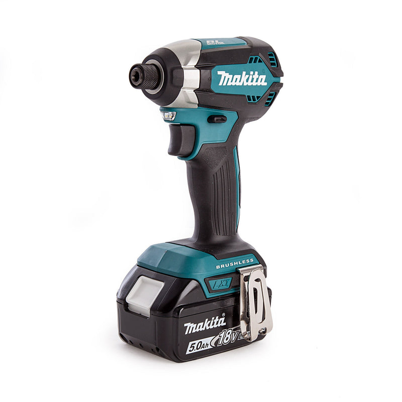 Makita Makita DTD153RTJ 18V LXT Brushless Impact Driver (2 x 5.0Ah Batteries) DTD153RTJ