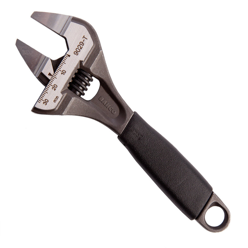 Bahco Bahco 9029-T Adjustable Wrench 6in / 153mm - 32mm Extra Wide Slim Jaw Capacity 9029-T