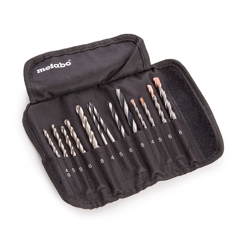 Metabo Metabo 6.26728 Impact Drill Roll-Up Set SP (13 Piece) 6.26728