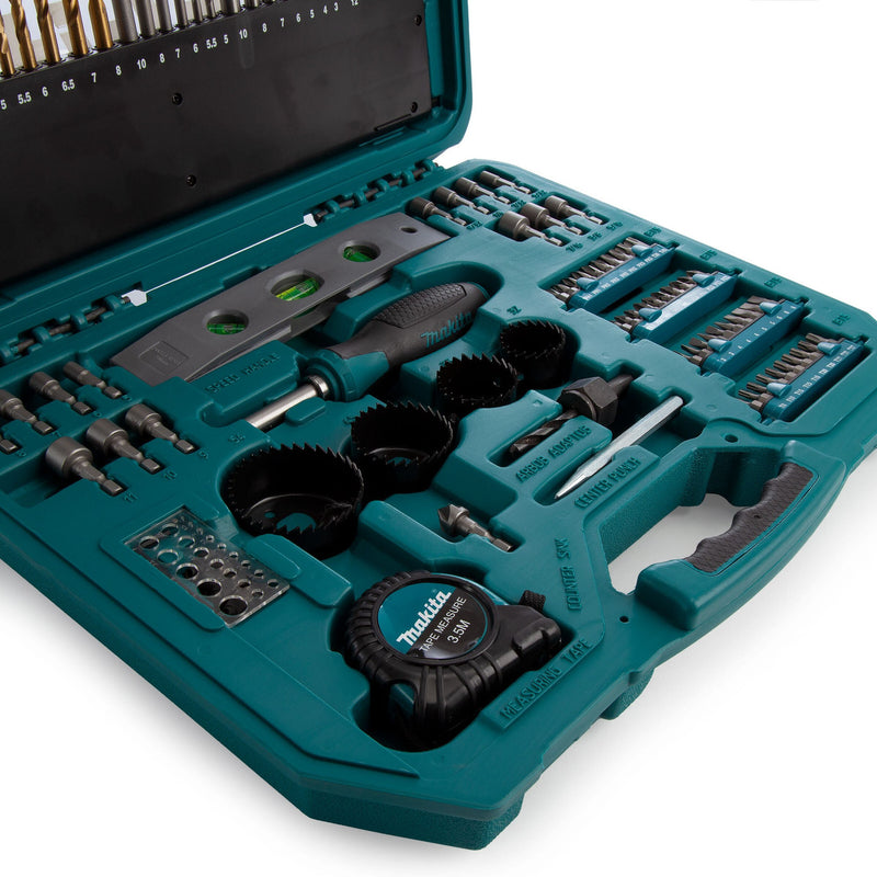 Makita Makita P-90370 Trade Pro Combination Power Drill Accessory Set (120 Piece) P-90370