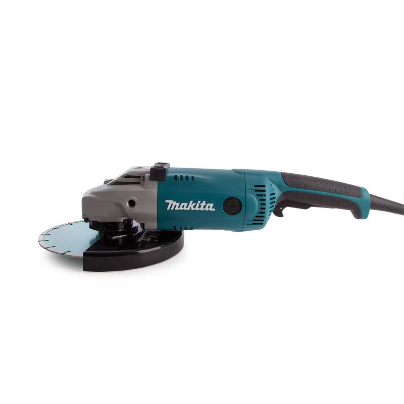 Makita Makita GA9020KD 9 inch/230mm Angle Grinder with Kit Box & Diamond Blade (240V) GA9020KD/2