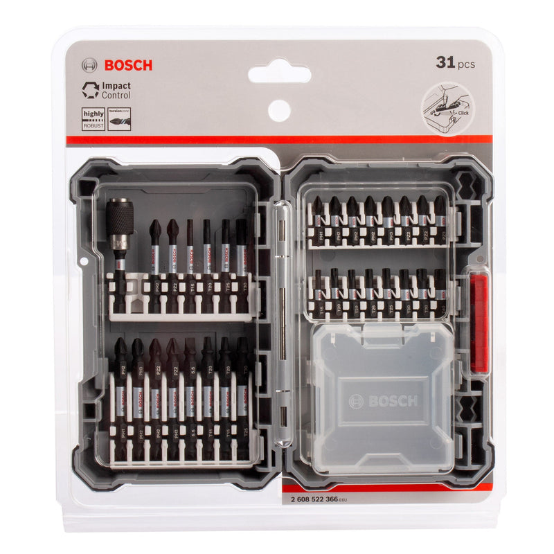 Bosch Bosch 2608522366 Impact Screwdriver Bit Set (31 Piece) 2608522366