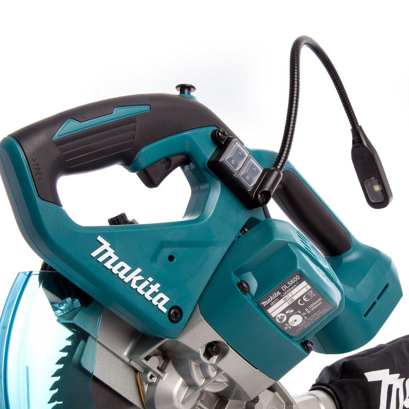 Makita Makita DLS600Z 18V LXT 165mm Brushless Double Bevel Compound Mitre Saw (Body Only) DLS600Z