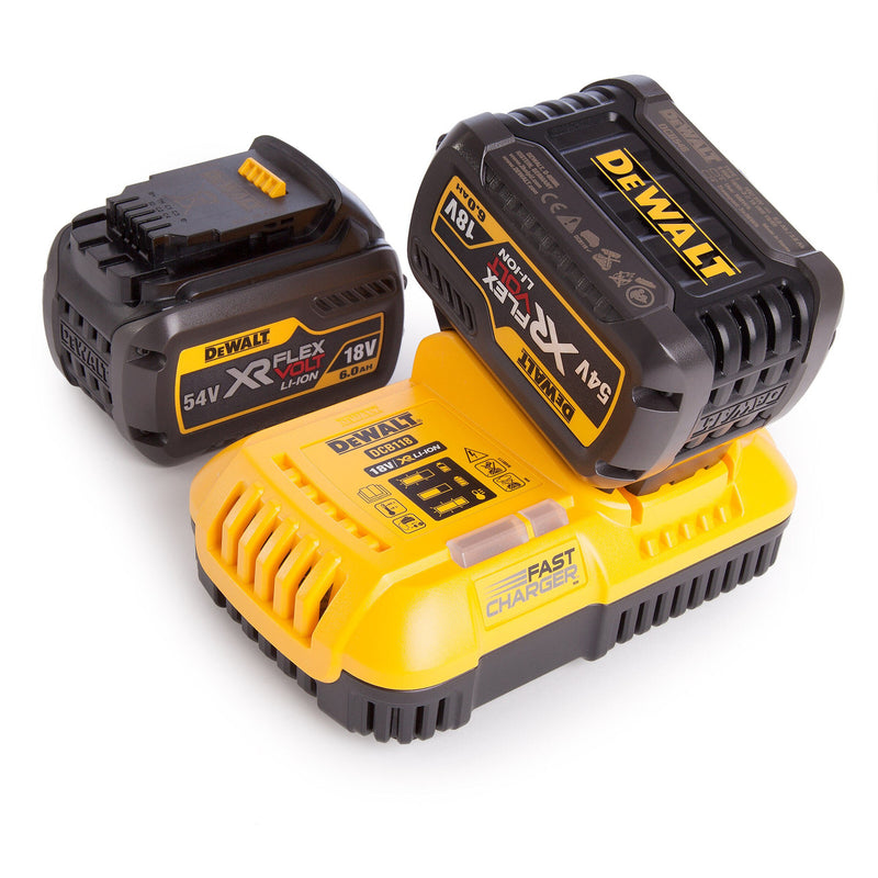 Dewalt Dewalt 2 x DCB546 FlexVolt 6.0Ah Batteries & DCB118 Charger Set DCB546-XJ