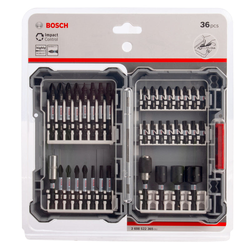 Bosch Bosch 2608522365 Impact Screwdriver Bit Set (36 Piece) 2608522365