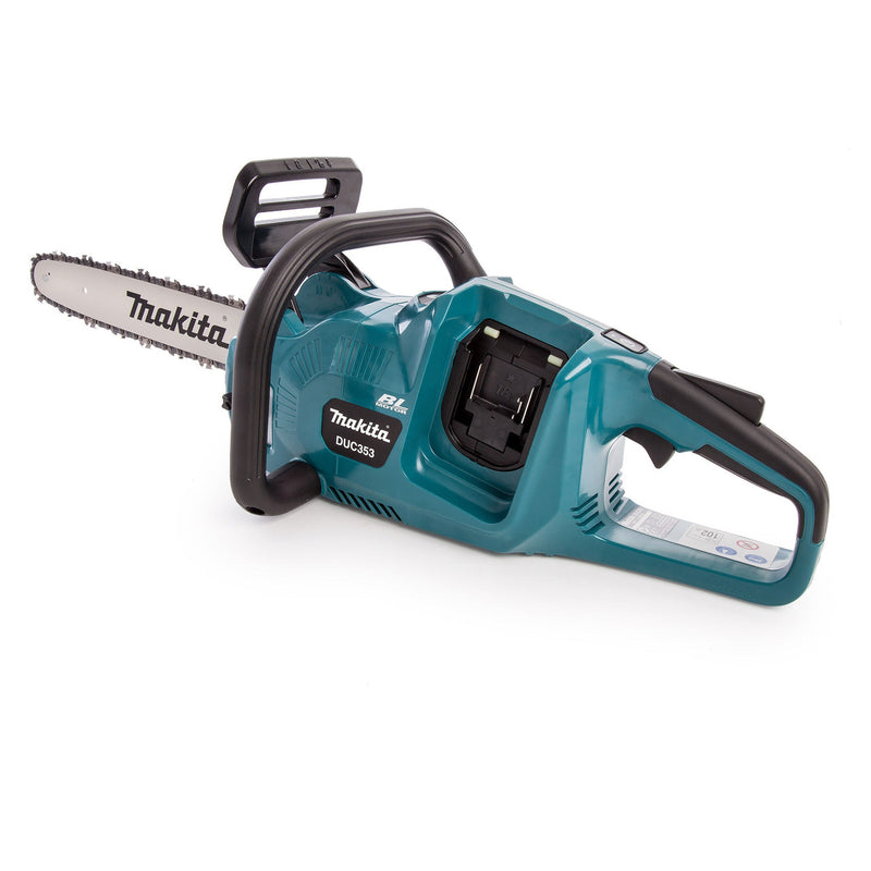 Makita Makita DUC353Z 36V LXT Cordless Chainsaw 35cm (Body Only) Accepts 2 x 18V Batteries DUC353Z