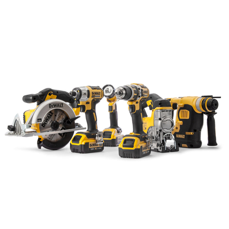 Dewalt Dewalt DCK699M3T 18V XR 6 Piece Kit (3 x 4.0Ah batteries) with 2 x TSTAK Boxes DCK699M3T