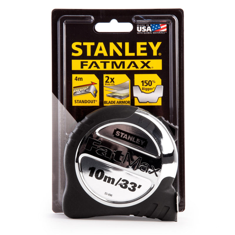 Stanley Stanley 5-33-896 FatMax Xtreme Metric/Imperial Tape Measure with Blade Armor 10m 5-33-896