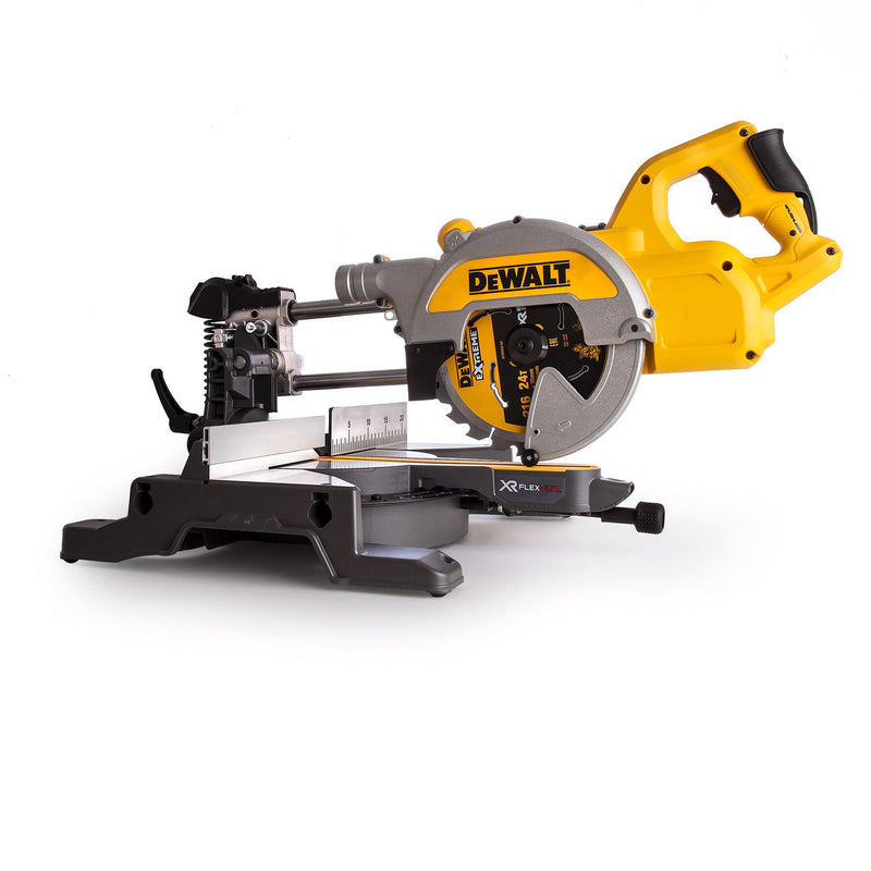 Dewalt Dewalt DCS777T2 54V XR FlexVolt 216mm Brushless Sliding Compound Mitre Saw (2 x 6.0Ah Batteries) DCS777T2