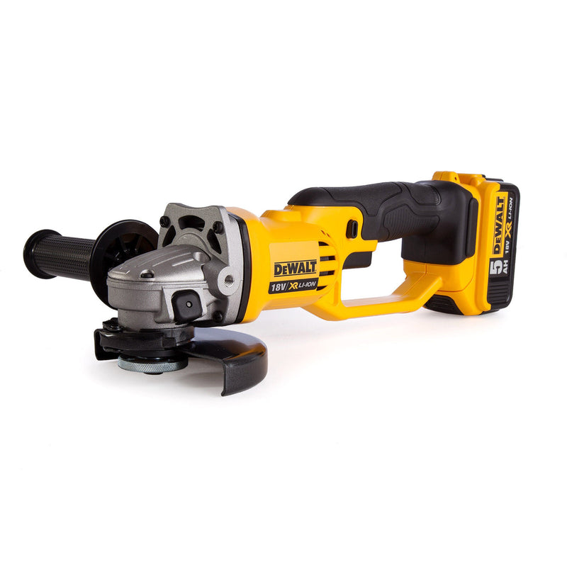 Dewalt Dewalt DCK278P2 18V Combi Drill & Angle Grinder Twin Pack (2 x 5.0Ah Batteries) in Toughsystem DCK278P2-GB