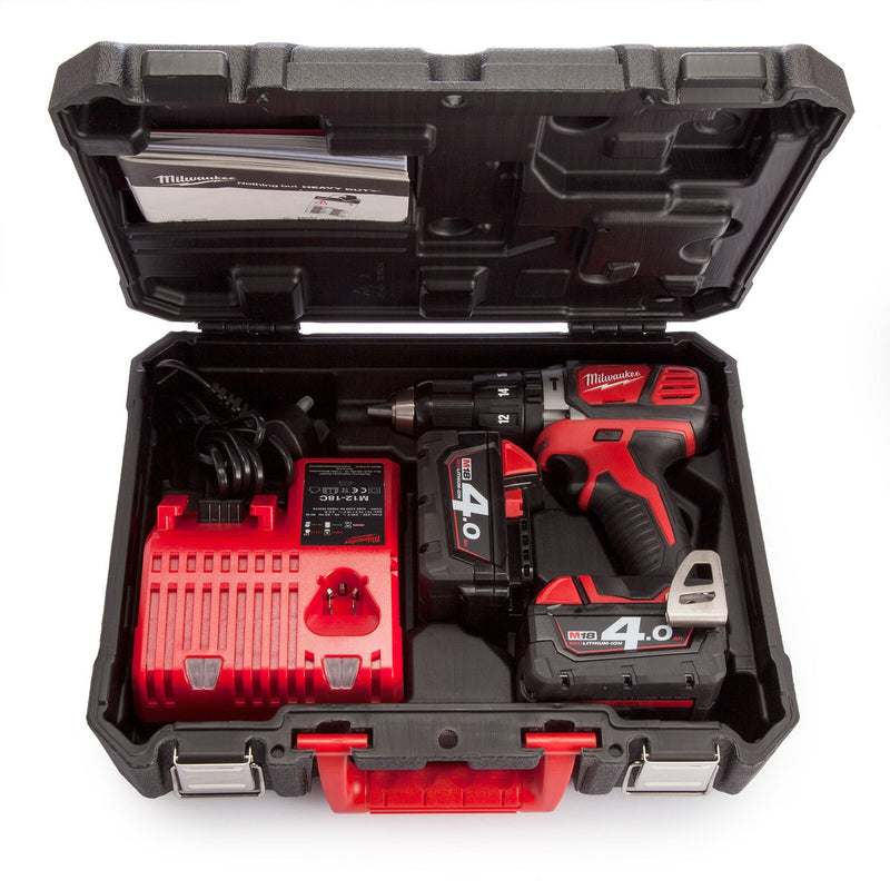 Milwaukee Milwaukee M18 BPD-402C Combi Drill (2 x 4.0Ah Batteries) 4933443518